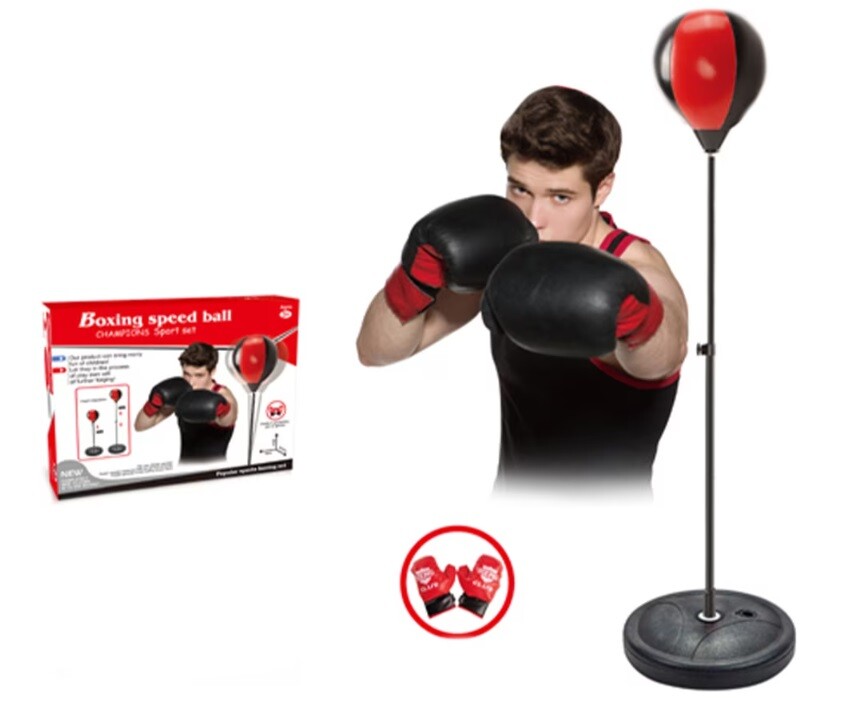 Boxovacia sada s rukavicami 109cm