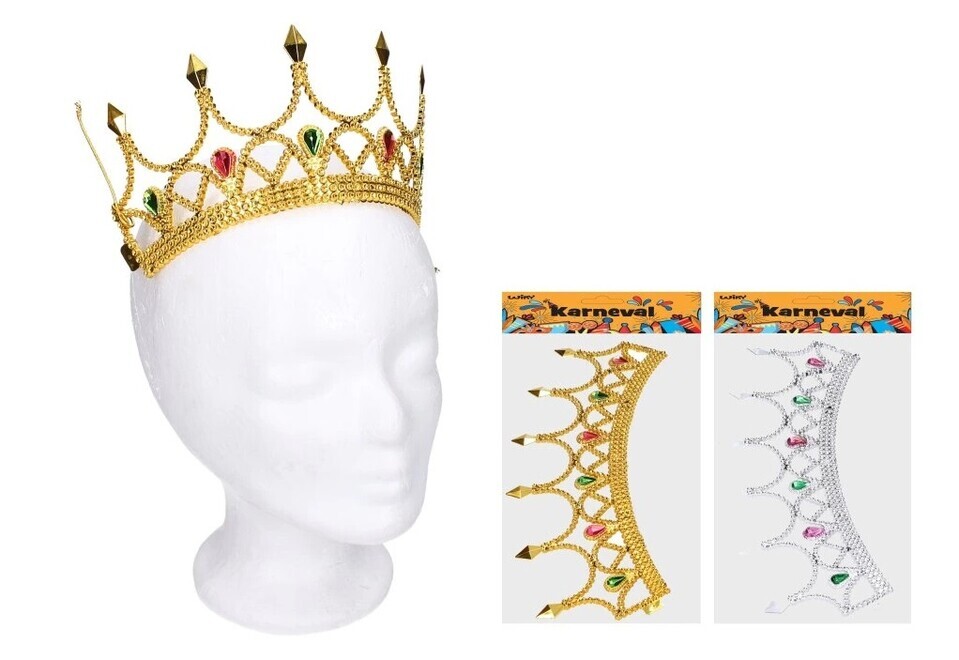 Korunka pre princezné - strieborná