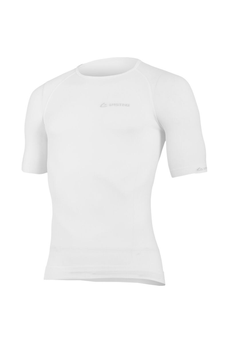 Lasting MARS 0180 biela termo bezšvové tričko Veľkosť: XL/XXL