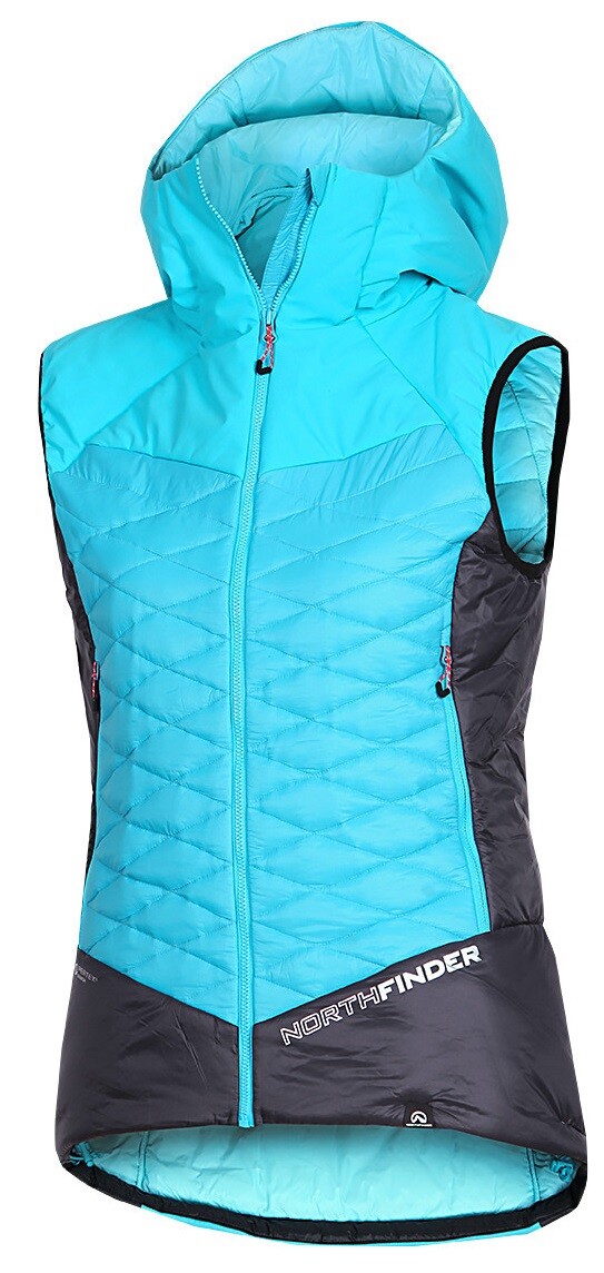 Northfinder JAVOROVA 1 dámska vesta blue black VE-44451SKP-282 Veľkosť: S 8584153581200