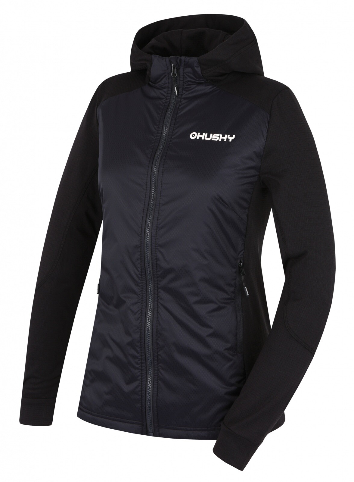 Husky Dámska mikina na zips Any L black Veľkosť: M 8592287181807