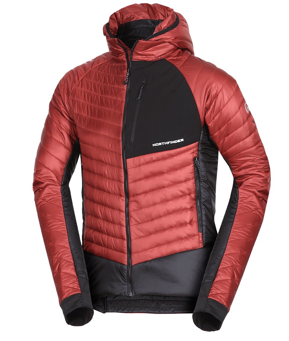 Northfinder BALINT brickblack pánska bunda BU-5331OR-691 Veľkosť: L 8584153641157