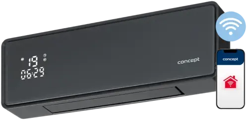 CONCEPT Elektrický ohrievač Smart 2000 W QH4100