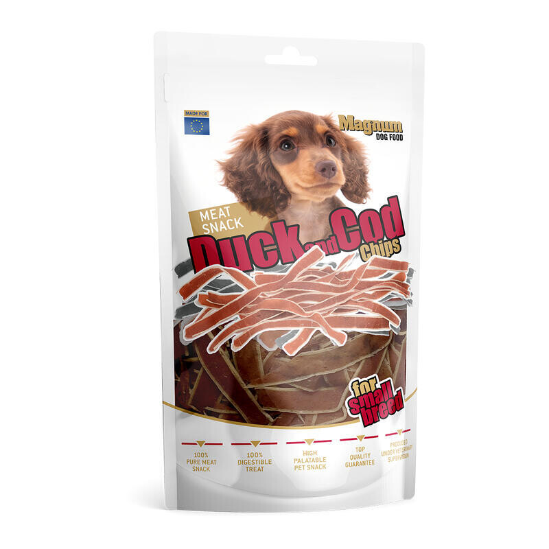 Magnum Duck & cod chips 80g