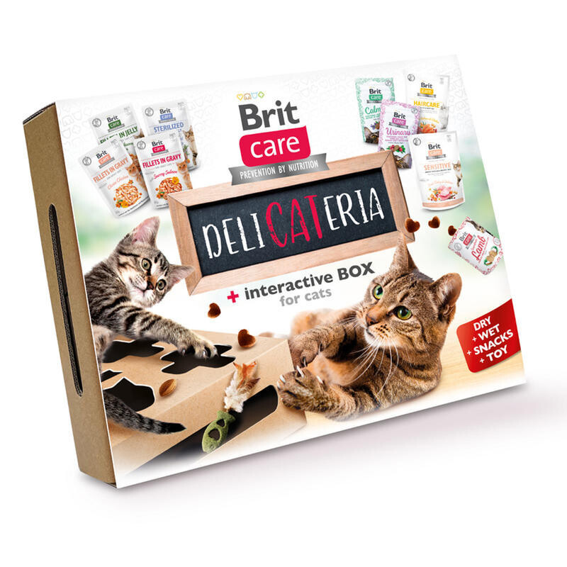 BRIT CARE CAT DELICATERIA INTERACTIVE BOX 2022