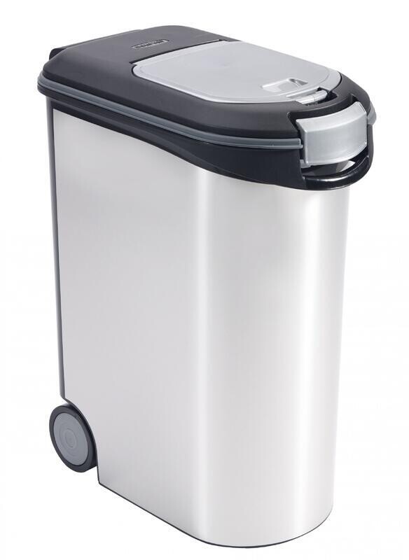 CURVER Kontejner na krmivo Stříbrná