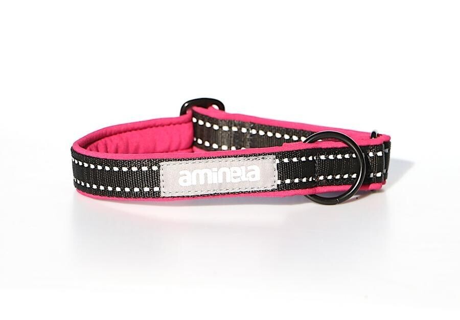 Aminela klasik obojek Sport & City 25mm/30-50cm - malinová