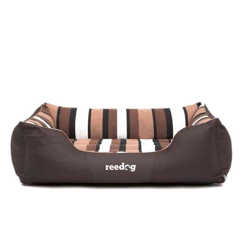 Pelíšek pro psa Reedog Comfy Brown & Stripes XXL
