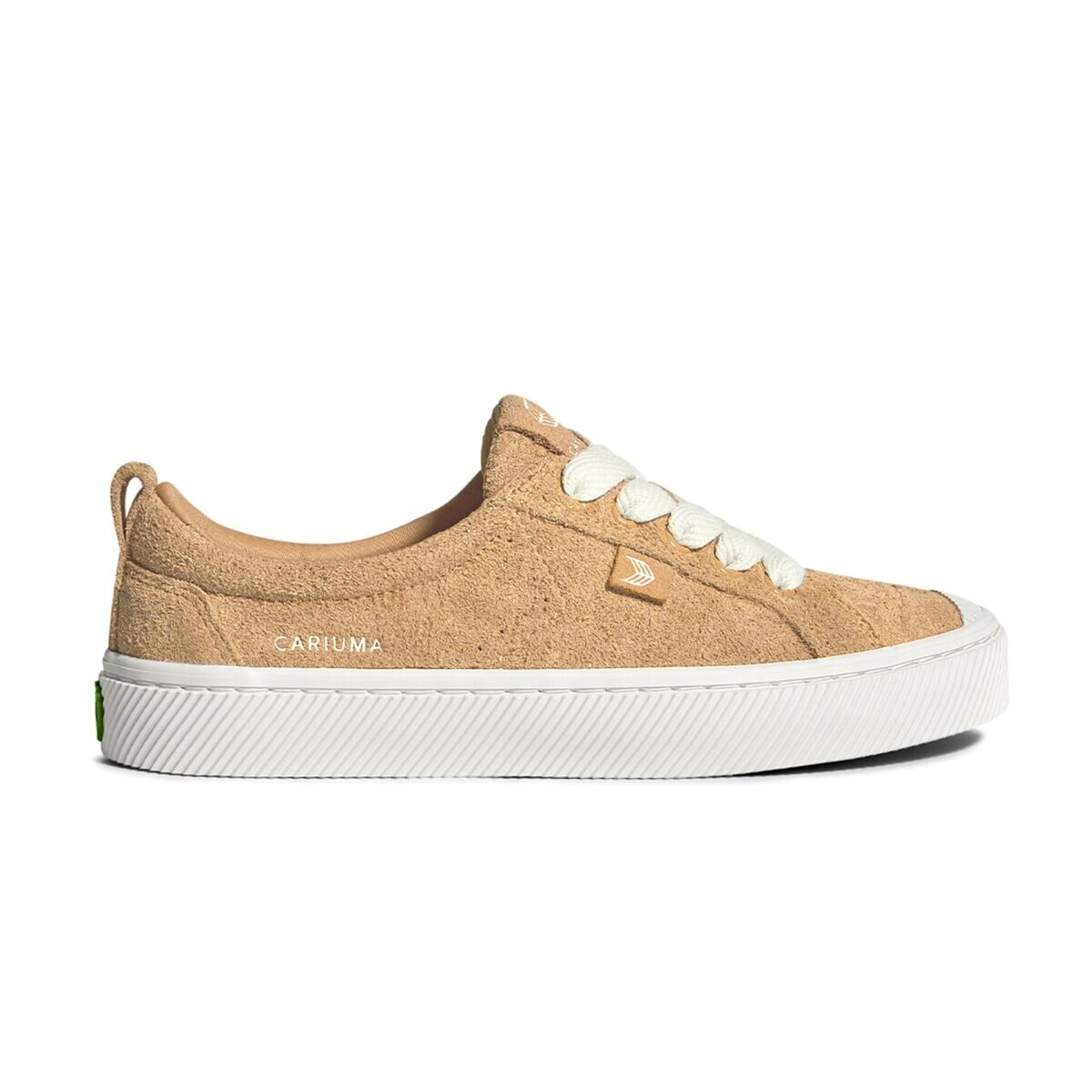 Dámské volnočasové boty Cariuma OCA Low Latte Hairy Suede Sneaker