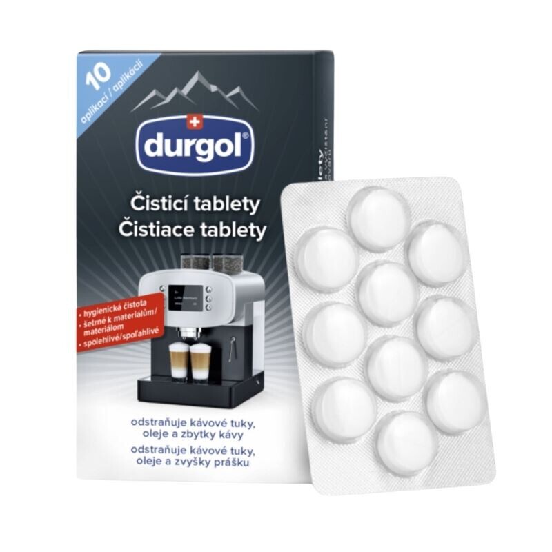 Durgol čistiace tablety do kávovaru 10 ks