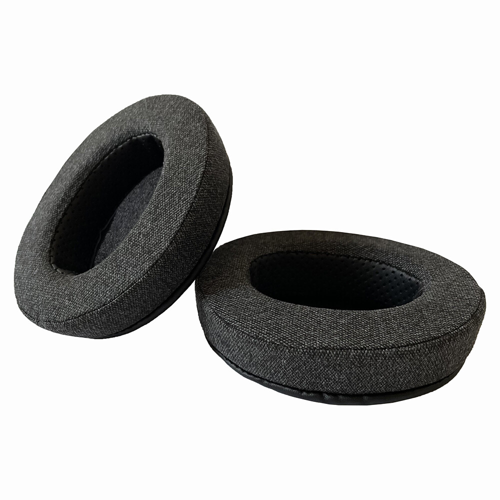 Náhradné náušníky pre slúchadlá Shure SRH440, 940 - Tmavo sivé, látkové