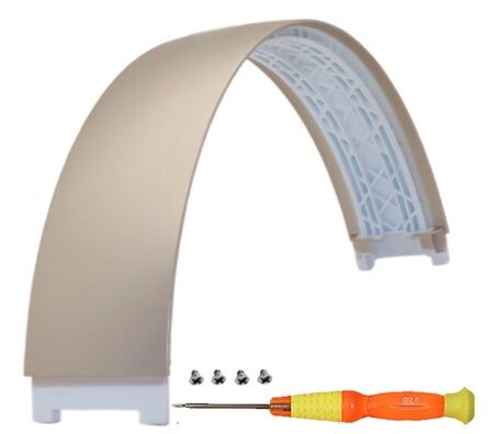 Hlavový most na sluchátka Beats Studio 2.0 a Beats Studio 3.0 Horní časť - Zlatá šampaň, plast