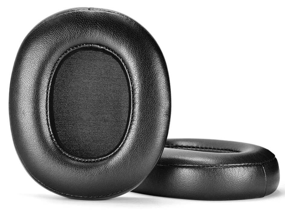 Náhradné náušníky pre slúchadlá Turtle Beach Ear Force Elite 800 a 800X - Čierne, kožené