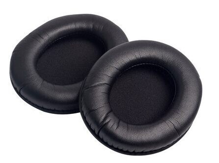 Náhradné náušníky pre slúchadlá Shure SRH840 - Čierne, kožené