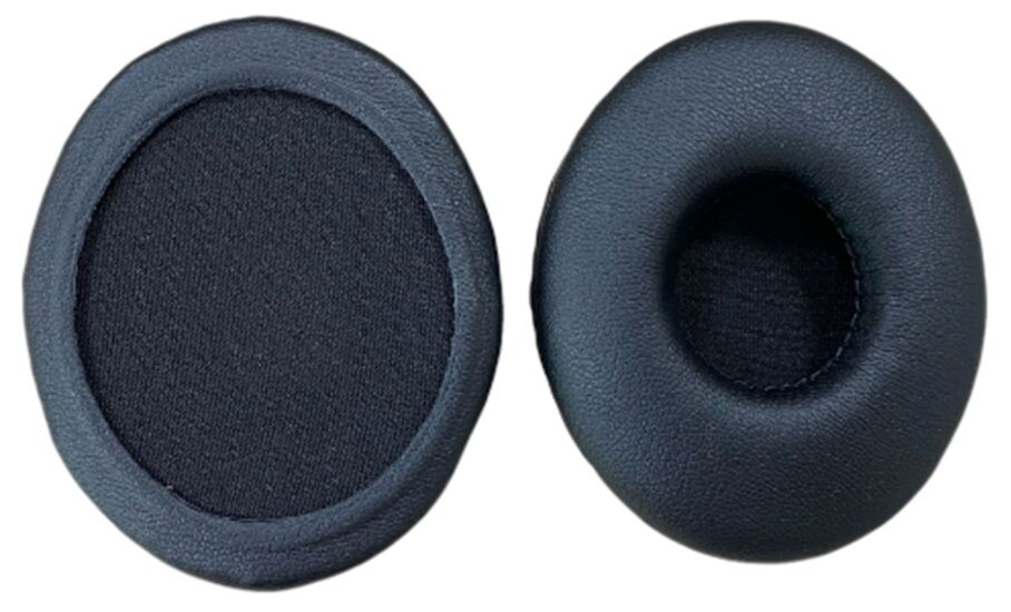 Náhradné náušníky pre slúchadlá Sennheiser Adapt 260 - Čierne, kožené