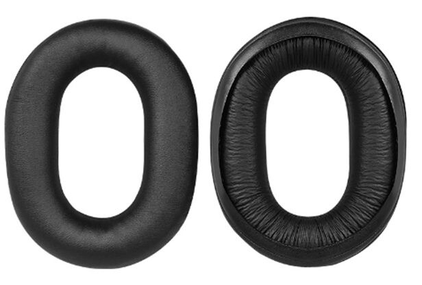 Náhradné náušníky pre slúchadlá Sony MDR-RF895RK - čierne, kožené