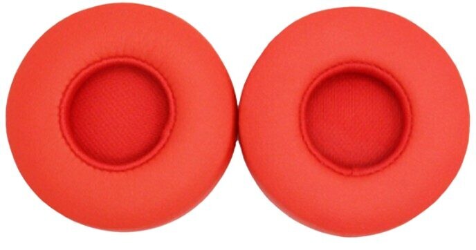 Náhradné náušníky pre slúchadlá Beats Dr. Dre EP - Červené, kožené