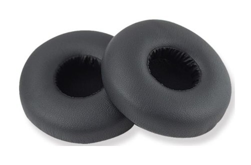 Náhradní náušníky pro sluchátka AKG K830BT - černé, kožené