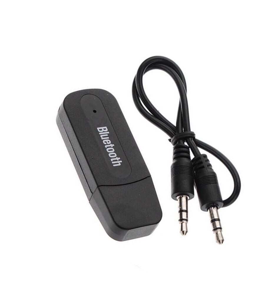 Bezdrôtový bluetooth audio adaptér pre reproduktory - Čierny, V 2.1