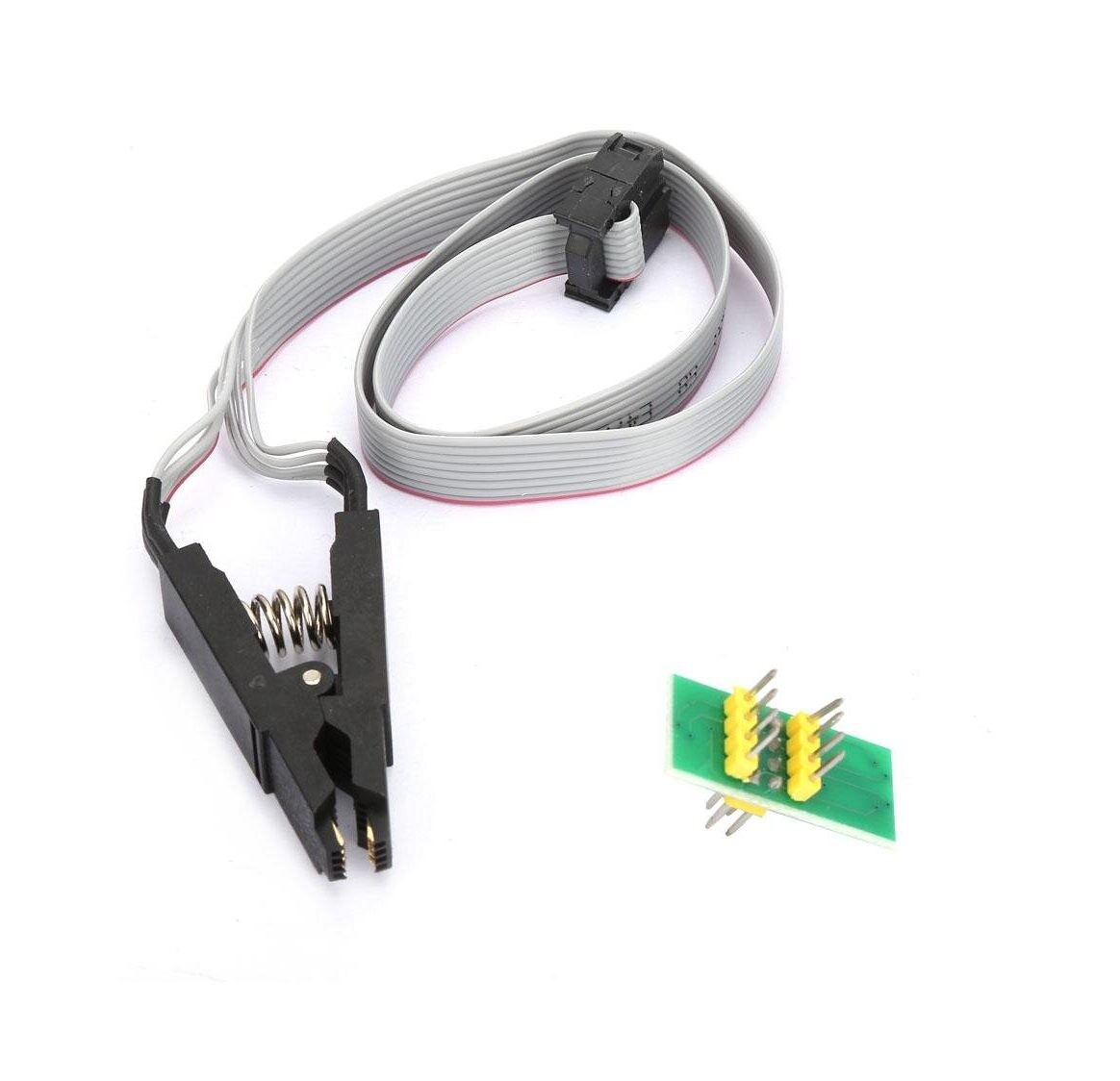 Adaptér s klipom pre socket so spájkovacími padmi - SOIC8, SOP8