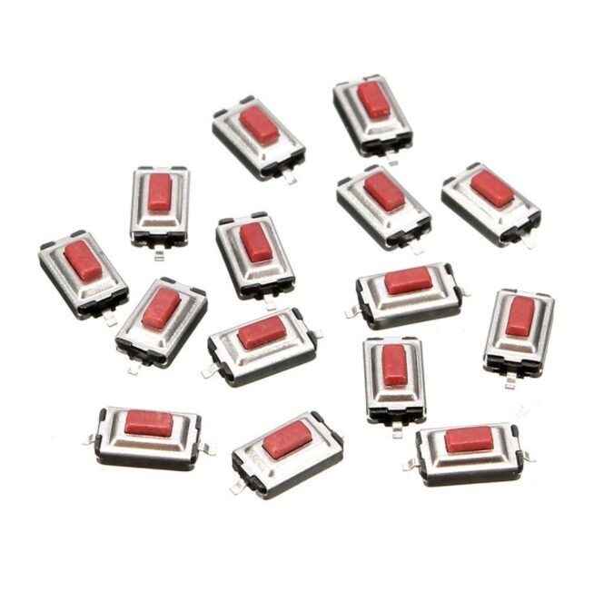 Mikrospínač 3 x 6 x 2,5 mm SMD - 2 piny