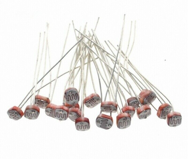 Sada fotorezistorov 7 hodnôt - 70 kusov