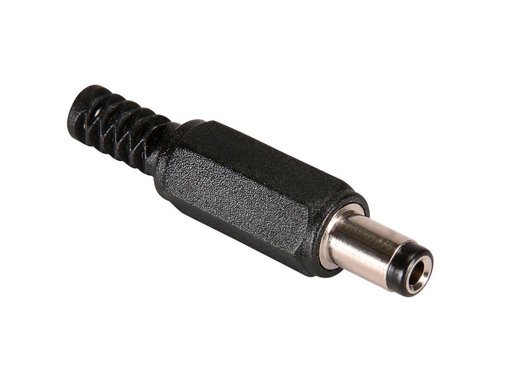 Napájací káblový konektor DC 5,5 - 2,1 - Samec