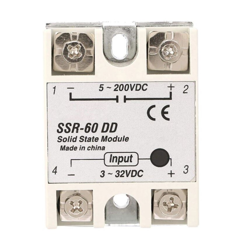 Relé SSR Solid State SSR-60DD 60VDC
