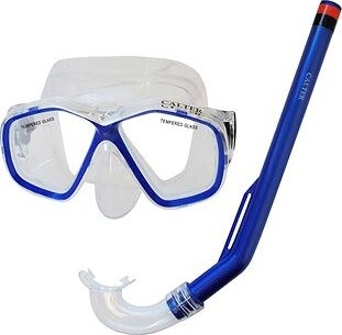 Calter Potápačská súprava Kids S06 + M278 PVC, modrá