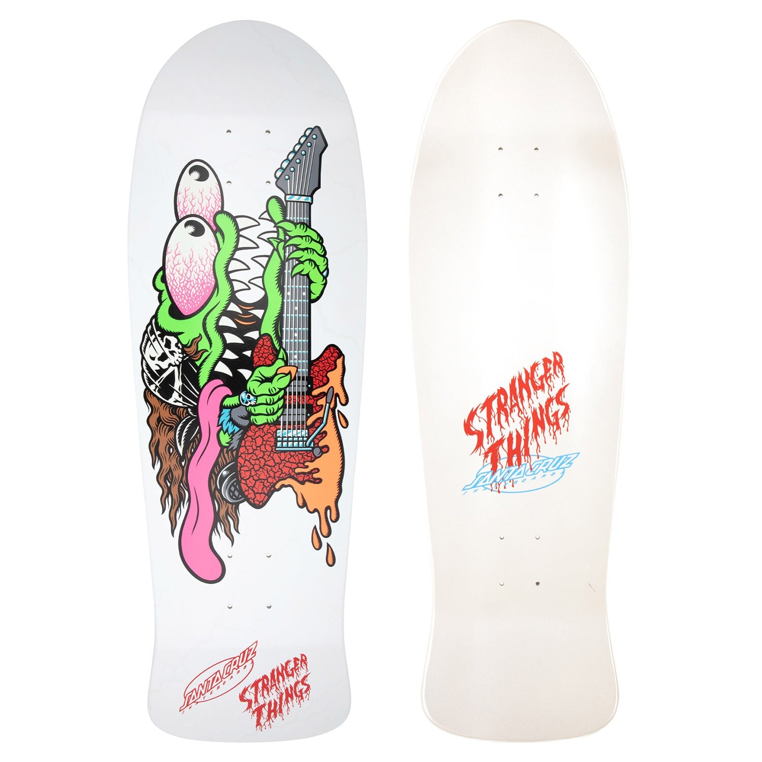 Santa Cruz Skateboards Stranger Things Meek Slasher Eddie Reveal 10.1