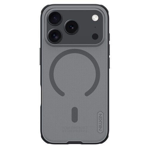 Nillkin Super Frosted PRO Magnetic Zadní Kryt pro Apple iPhone 17 Pro Transparent Black