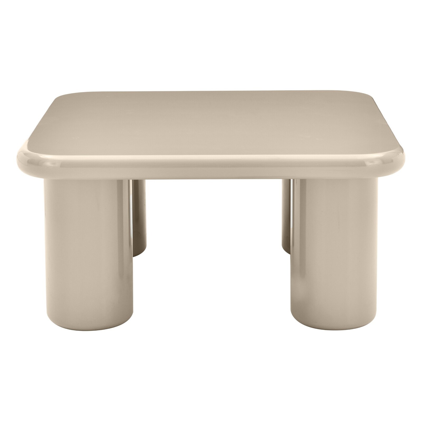 Konferenční stolek Cherry 70 cm tmavě béžový