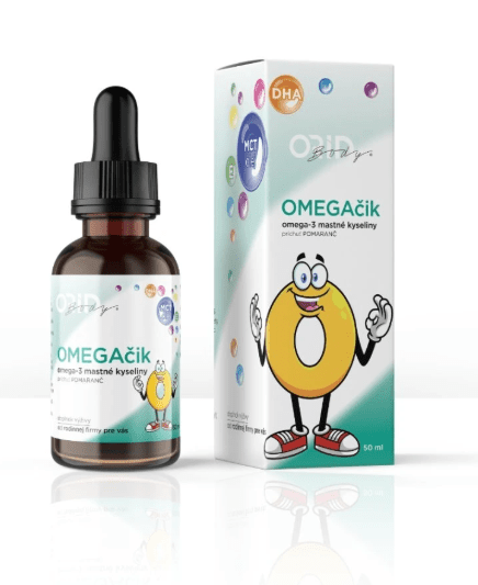 ORIN Omegáčik pre deti pomaranč 50ml 50 ml