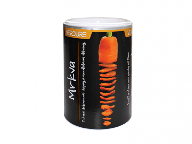 Verdure Akcia spotreba 30% 20.11.2025 Zeleninové chipsy - Mrkva 60 g