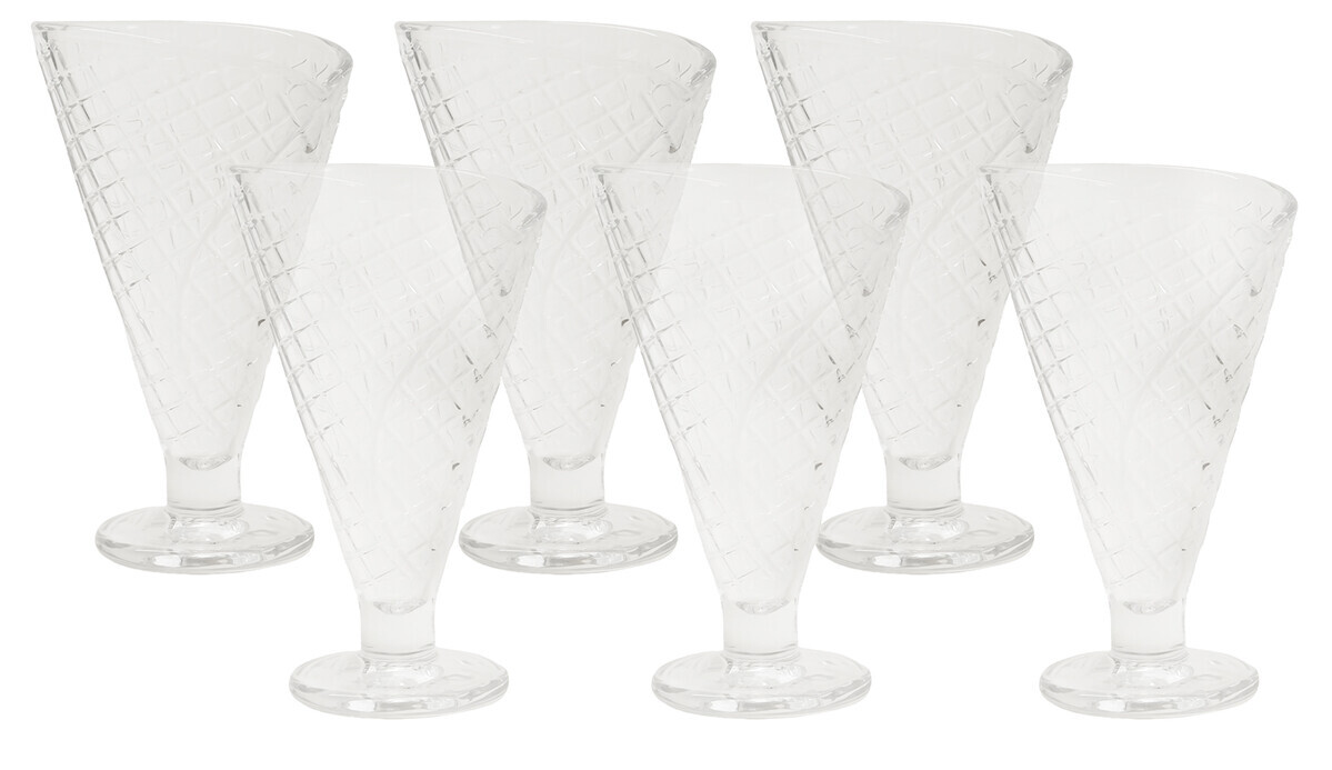 MAKRO - Pohár na zmrzlinu sada 6ks, 240ml