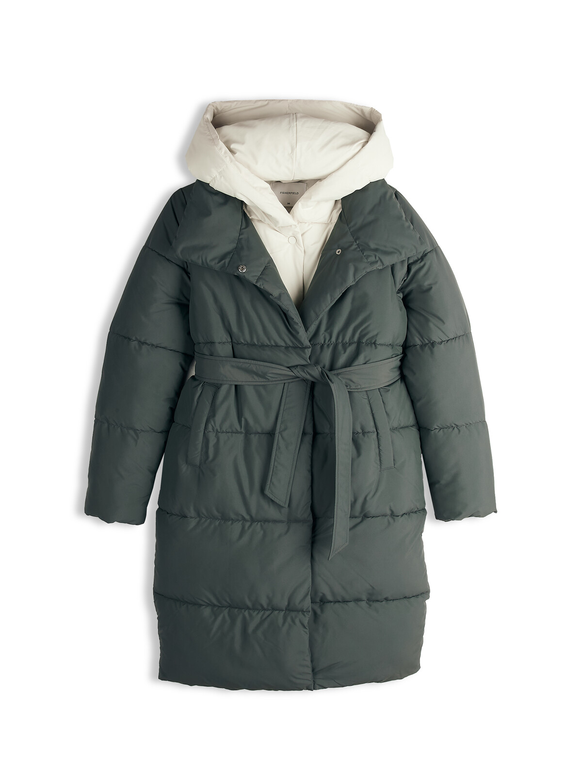 GATE Dámska zimná bunda s kontrastnou kapucňou