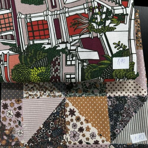 Balík látok dekoračné látky 1250