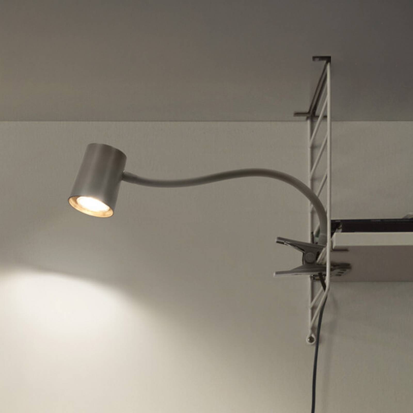 OSRAM svietidlo s upínacím mechanizmom Office Line Desk Trapezium Clip sivá GU10