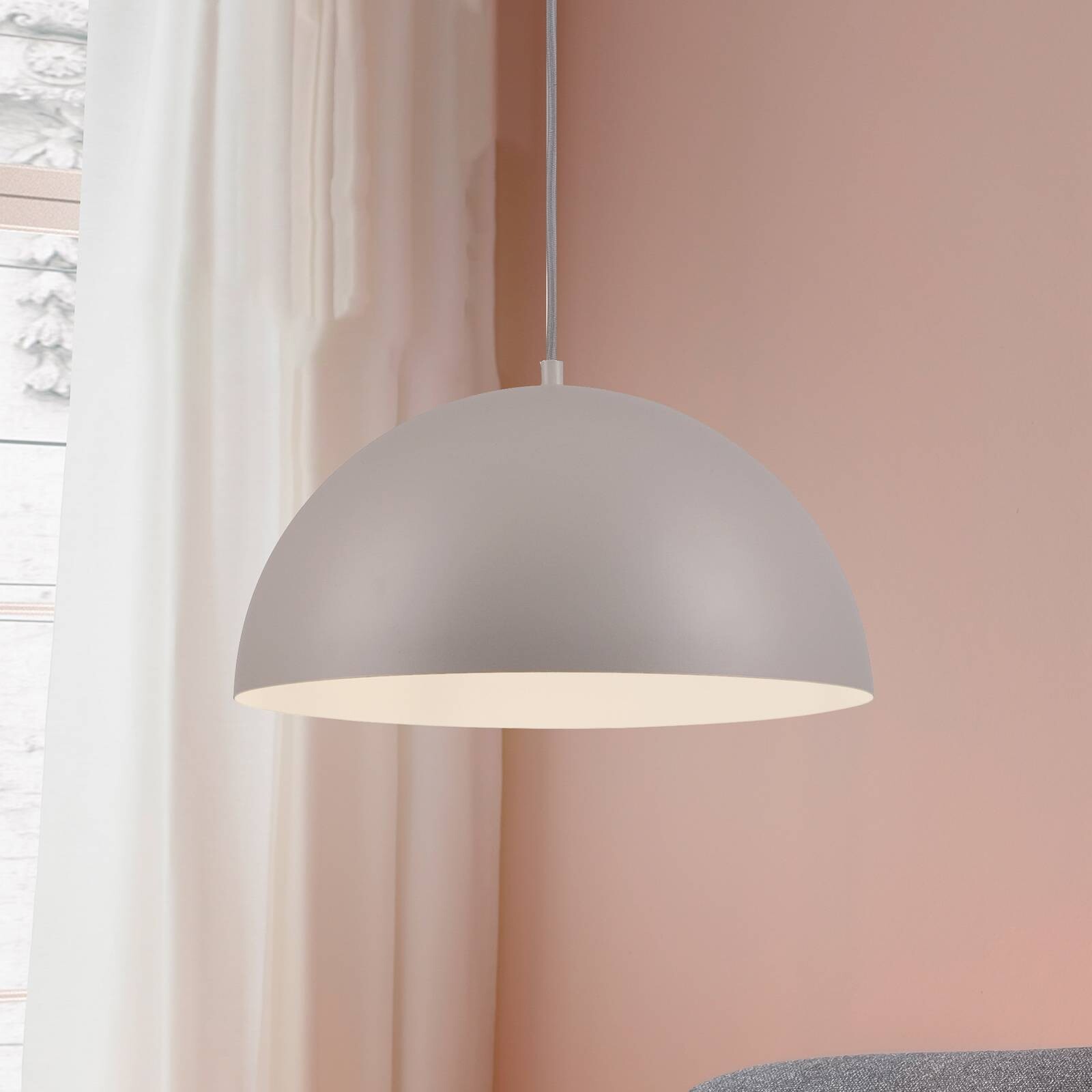 Schöner Wohnen závesné svietidlo Ali Sandbrise, železo, Ø 38 cm E27