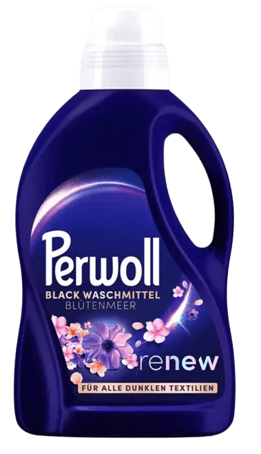 PERWOLL RENEW DARK BLOOM - Prací gél pre tmavé a čierne oblečenie 4 L