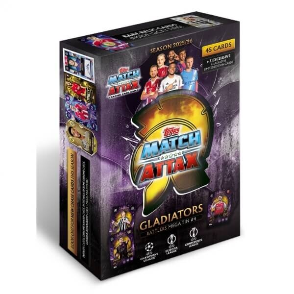 Topps 2025-2026 Topps Match Attax Mega Tin 2 - zelená