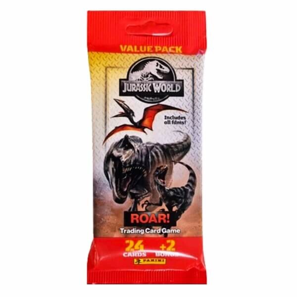 Panini Jurský park ROAR - Zberateľské karty - Fat Pack