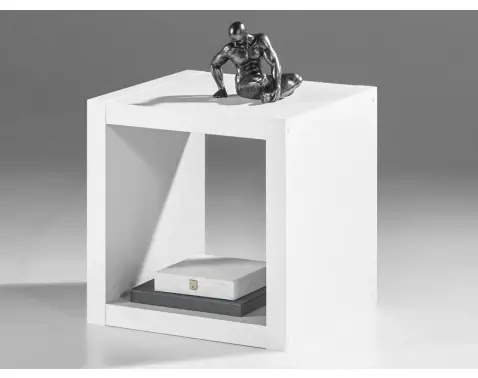 Regál Stylus 1x1, biely%