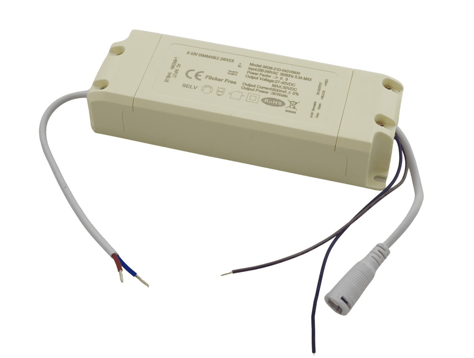 LED Solution Stmievateľný zdroj pre LED panely 36W 0-10V VYP332