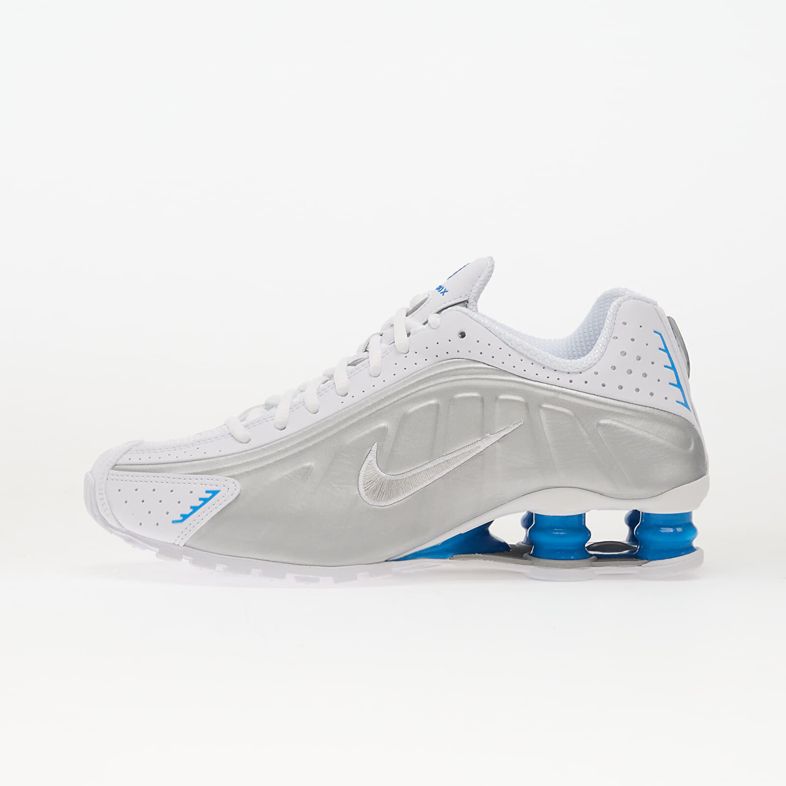 Tenisky Nike Shox R4 White/ Metallic Silver-Blue Hero EUR 42.5