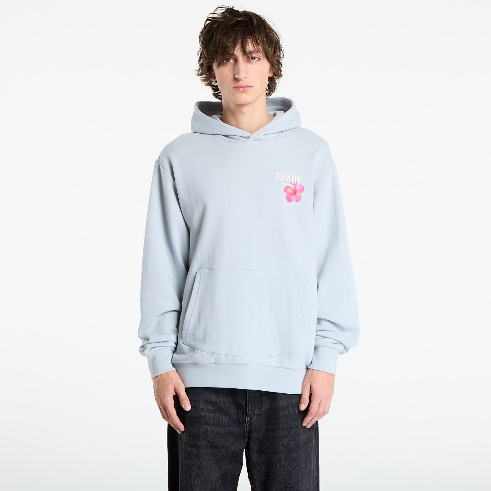 Mikina RIPNDIP Real Water Hoodie Powder Blue XL