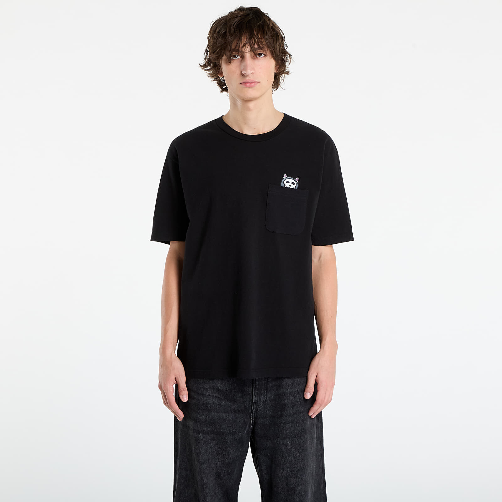 Tričko RIPNDIP Trick Or Treat Pocket Tee Black S