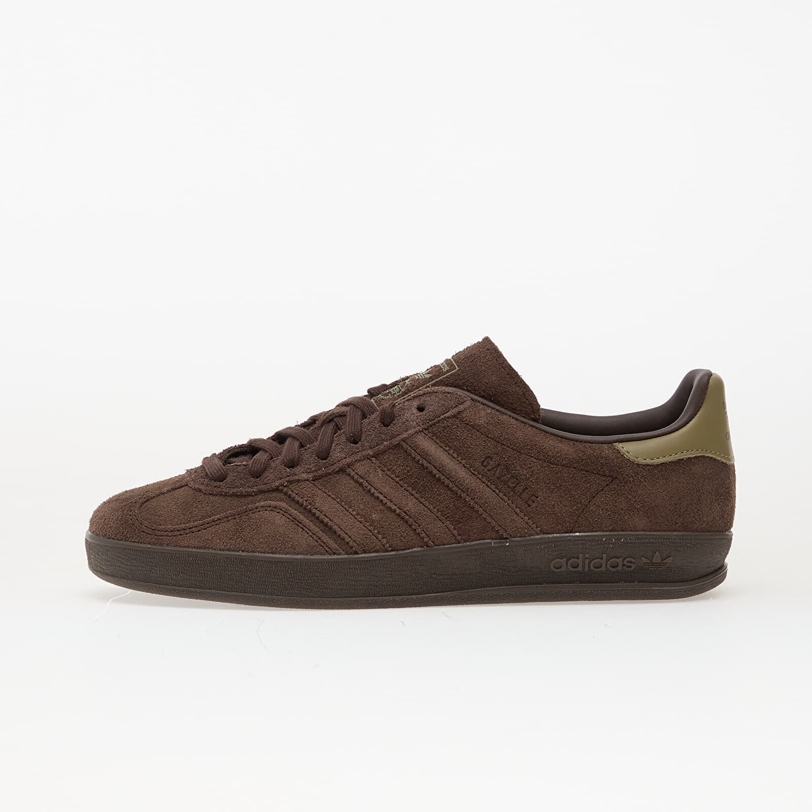 Tenisky adidas Gazelle Indoor Dark Brown/ Dark Brown/ Orbit Green EUR 46 2/3