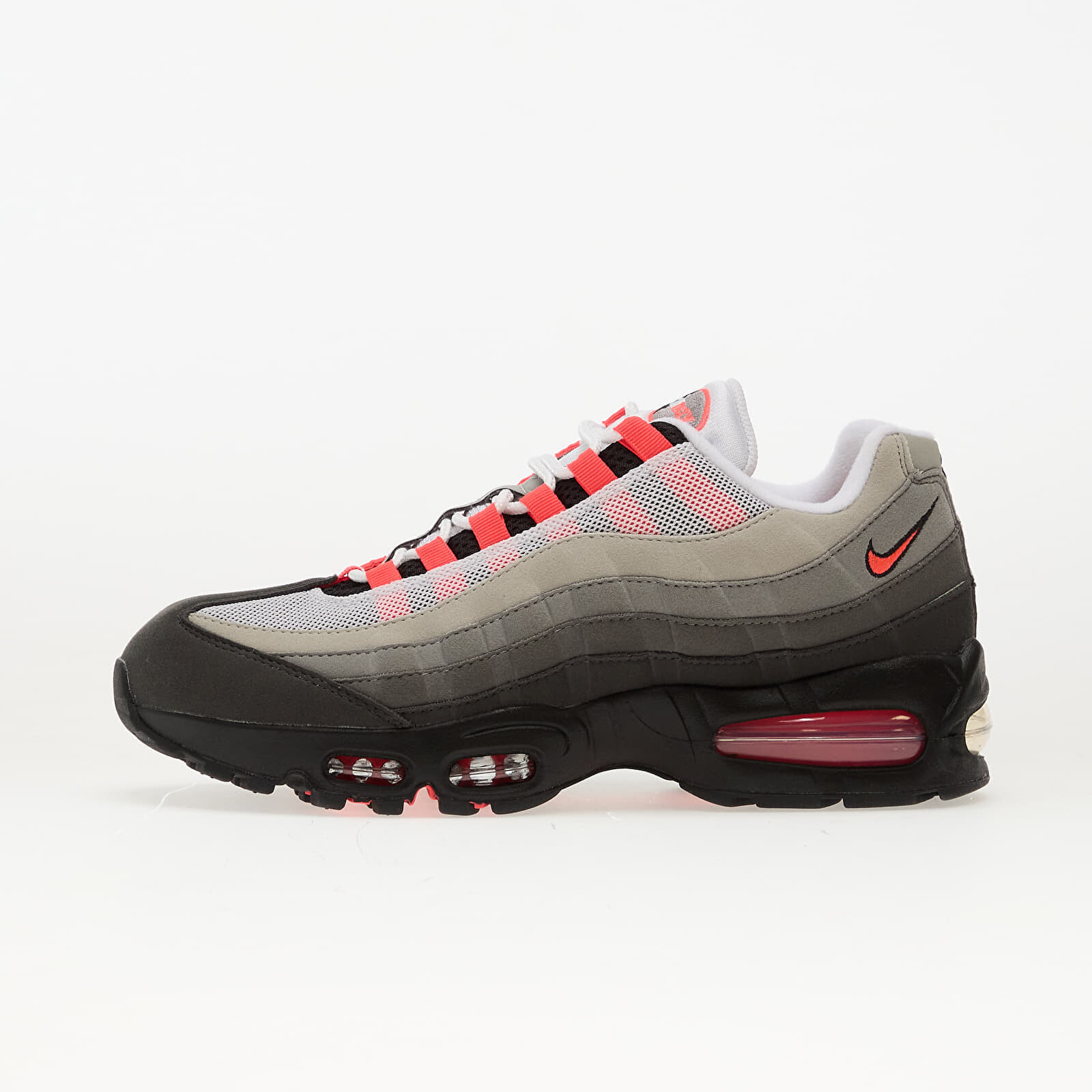 Tenisky Nike Air Max 95 Big Bubble Black/ Solar Red-Medium Ash-Dk Pewter EUR 40.5