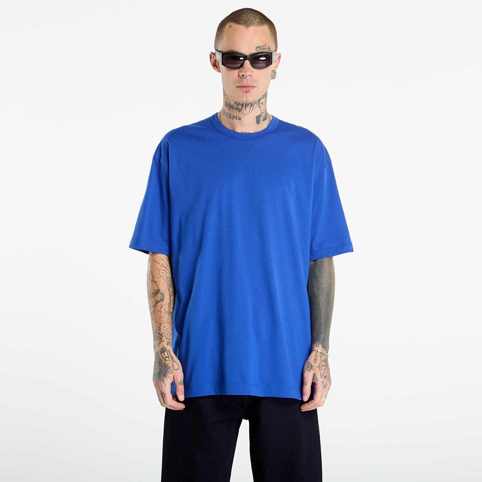 Tričko Comme des Garçons SHIRT Oversized T-Shirt Blue L